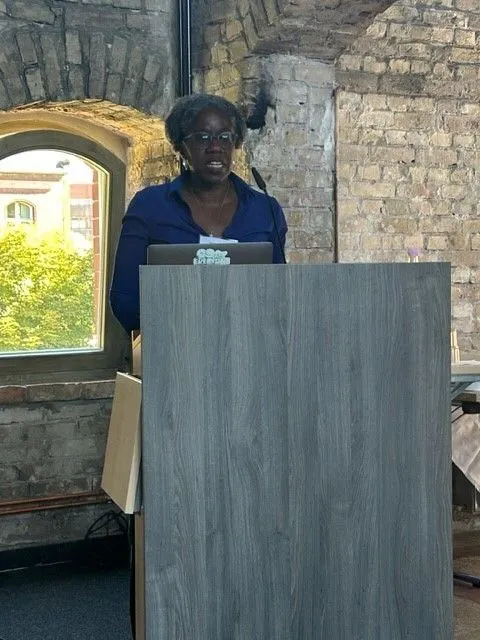 Portrait of Andrea Stith, a board member for American Friends of the Alexander von Humboldt Foundation.