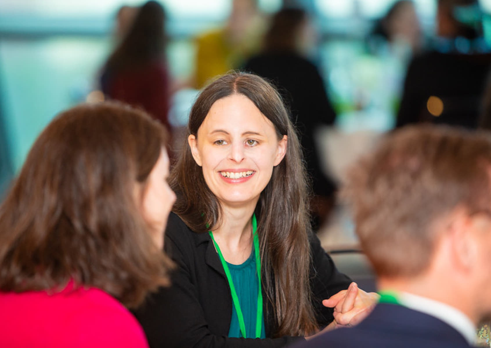 Photo of AvH scholars at an event, demonstrating a commitment to global research.