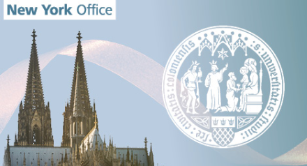 Image including the University of Cologne New York Office's logo.